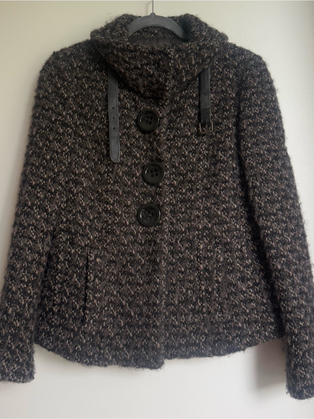 MaxMara Snap-Button Wool Jacket - Picture 5 of 11
